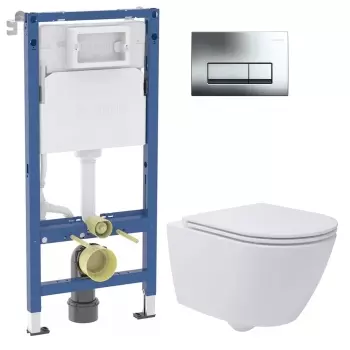 Комплект унитаза подвесного с крышкой Waterway ROCK&#8230; - Фото №1