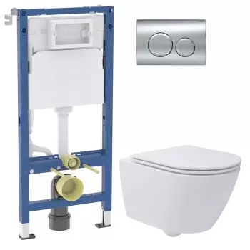 Комплект унитаза подвесного с крышкой Waterway ROCK&#8230; - Фото №1