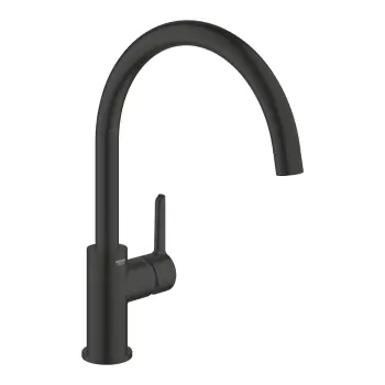 Смеситель для кухни Grohe Ozanne однорычажный, черный… - Фото №1