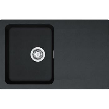 Кухонна мийка Franke Orion OID 611-78, накладна, оборотна, 78х50, тектонайт чорний (114.0498.031)