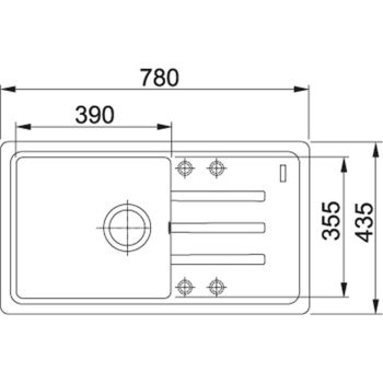 Кухонна мийка Franke Malta BSG 611-78, накладна, оборотна,&#8230; - Фото №2
