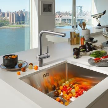 Смеситель для кухни Franke Atlas Neo Pull Out, однорычажный,… - Фото №2