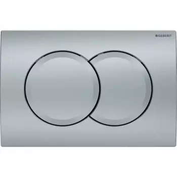 Клавіша змиву Geberit Delta01, подвійний змив, матовий&#8230; - Фото №1