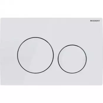 Клавіша змиву Geberit Delta20, подвійний змив, білий&#8230; - Фото №1