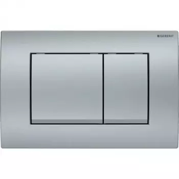 Клавіша змиву Geberit Delta30, подвійний змив, матовий&#8230; - Фото №1