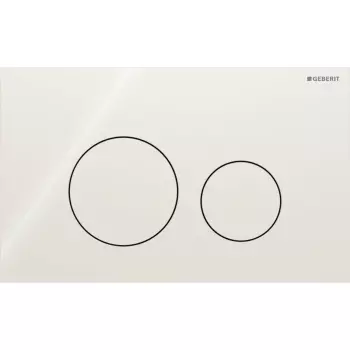 Клавіша змиву Geberit Sigma40 Round, подвійний змив,&#8230; - Фото №1