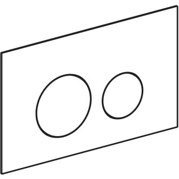 Клавіша змиву Geberit Sigma40 Round, подвійний змив,&#8230; - Фото №2