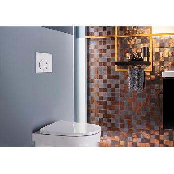 Клавіша змиву Geberit Sigma21 (115.651.SI.1)