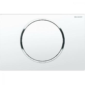 Кнопка білий/хром глянсовий/білий Geberit Sigma10 (115.758.KJ.5)
