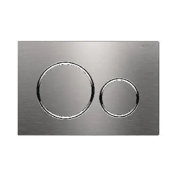 Клавіша змиву Geberit Sigma20 нержавіюча сталь, матова/полірована/матова&#8230; - Фото №1