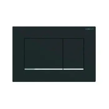 Клавіша змиву Geberit Sigma30 пластик, чорний матовий&#8230; - Фото №1