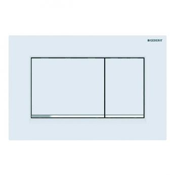 Клавіша змиву Geberit Sigma30 пластик, білий матовий (115.883.JT.1)
