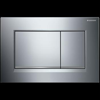 Клавіша змиву Geberit Sigma30 пластик, глянсовий хром/матовий хром/глянцевий хром (115.883.KH.1)