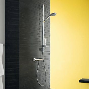 Термостат для душа Hansgrohe Ecostat, белый матовый… - Фото №2