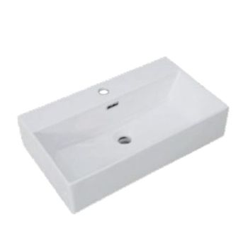 Умивальник накладний Waterway Edge 60х42 см, білий глянсовий (13207-600)