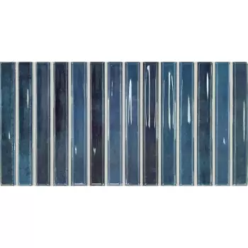 Плитка WOW Design, DNA Flash Bars Cobalt Gloss 12,5х25… - Фото №1