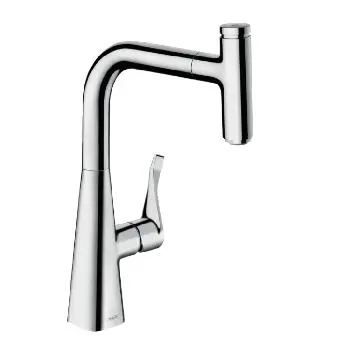 Смеситель для мойки Hansgrohe Metris Select 240 (14857000) - Фото №1