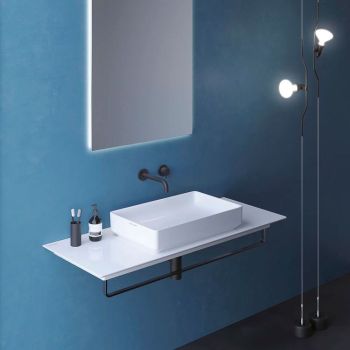 Умивальник накладний Catalano Green New 60х38 см, без переливу, білий (160AGRN00)