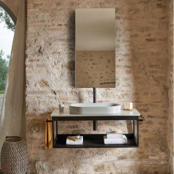 Умивальник на стільницю Catalano Horizon 60, білий&#8230; - Фото №2