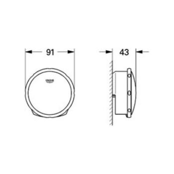 Наливний, зливний та переливний гарнітур Grohe Talentofill (19952000)