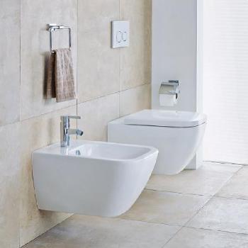 Унитаз подвесной Duravit Happy D.2 Rimless, белый… - Фото №2