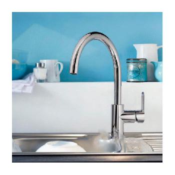 Змішувач для раковини Grohe BauEdge L-Size (23093000) - Фото №2