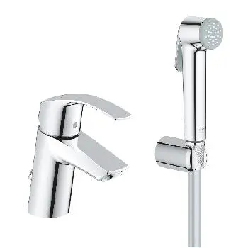 Змішувач для раковини з гігієнічним душем Grohe Eurosmart&#8230; - Фото №1