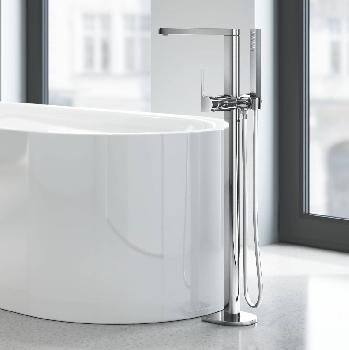 Смеситель для ванны GROHE Plus напольный (23846003) - Фото №2