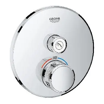 Термостат на 1 выход Grohtherm SmartControl (29118000) - Фото №1