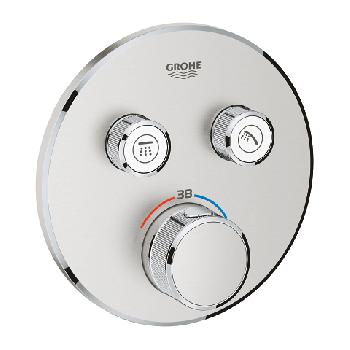 Термостат на 2 выхода Grohtherm SmartControl (29119000) - Фото №2