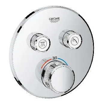 Термостат на 2 виходи Grohtherm SmartControl (29119000) - Фото №1