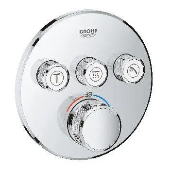 Термостат на 3 выхода Grohtherm SmartControl (29121000) - Фото №1