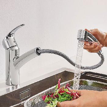 Змішувач для мийки Grohe Eurosmart (30305000) - Фото №2