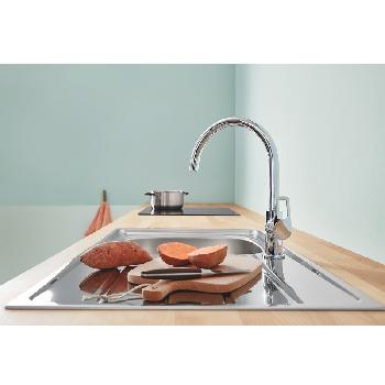 Смеситель для мойки Grohe BauLoop, хром (31232001) - Фото №2