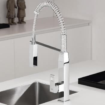 Смеситель для мойки Grohe Eurocube (31395000) - Фото №2
