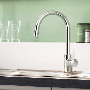 Змішувач для мийки Grohe Eurosmart Cosmopolitan (31481000) - Фото №2