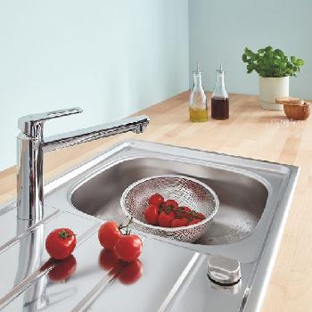 Змішувач для мийки Grohe BauLoop, хром (31706000) - Фото №2