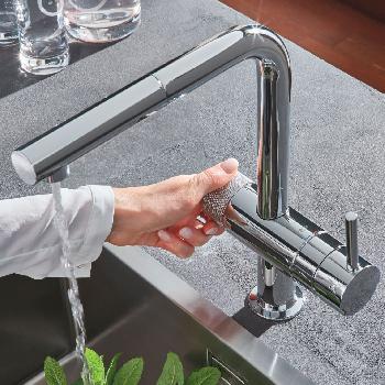 Смеситель для кухни GROHE Blue Pure Minta (31721000) - Фото №2