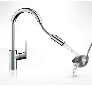 Змішувач для кухні Hansgrohe Focus M41 Focus 240 (31815800) - Фото №2