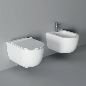 Унитаз подвесной Alice Unica 52 Aliflush, с крышкой… - Фото №2
