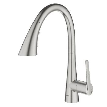 Змішувач для мийки GROHE Zedra з висувним аератором… - Фото №2