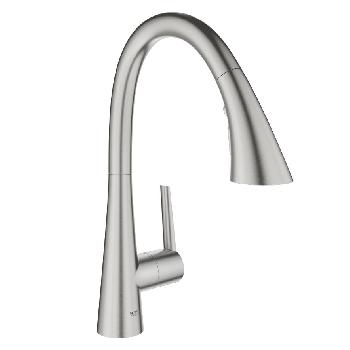 Змішувач для мийки GROHE Zedra з висувним аератором (32294DC2)