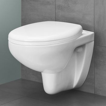 Унітаз підвісний Grohe Bau Ceramic з кришкою, білий… - Фото №2