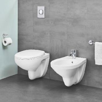 Унитаз подвесной GROHE Bau Ceramic без крышки (39427000) - Фото №2
