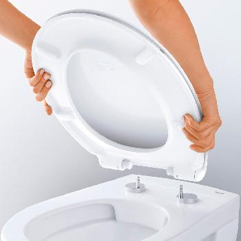 Крышка для унитаза Grohe Bau Ceramic, белый (39493000) - Фото №2