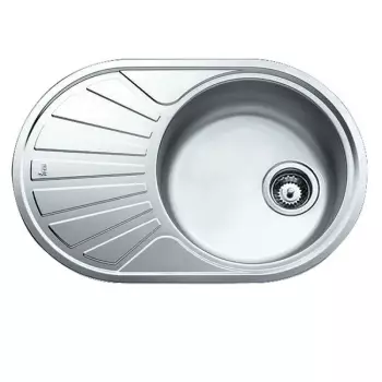 Кухонна мийка Teka DR 77 1B 1D нерж. сталь (40127301) - Фото №1