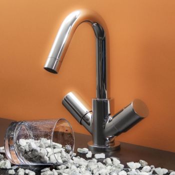 Смеситель для умывальника Bongio Aqua, Chrome (40521CRCR0R) - Фото №2