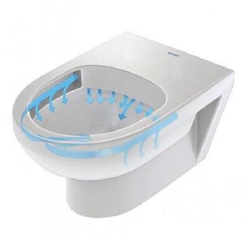 Унитаз подвесной с крышкой Duravit D-Code Rimless… - Фото №2