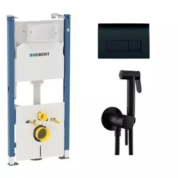 Система інсталяції Geberit Duofix Delta 112 + Клавіша&#8230; - Фото №1