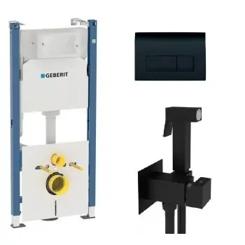 Система інсталяції Geberit Duofix Delta 112 + Клавіша&#8230; - Фото №1